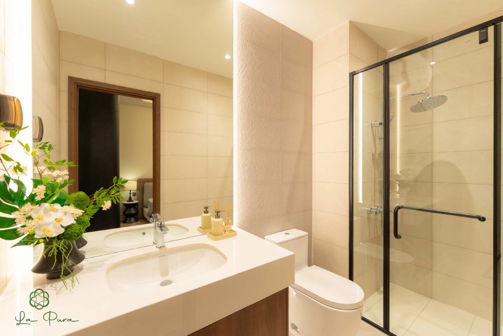 nhà mẫu tại the la pura